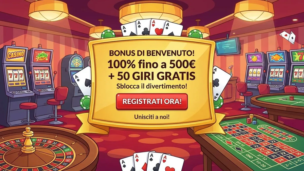 Registrazione con bonus